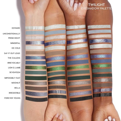 ColourPop Twilight Eyeshadow Palette - Limited Edition High-Pigment Eye Makeup with Metallic & Matte Finishes (0.3 oz)