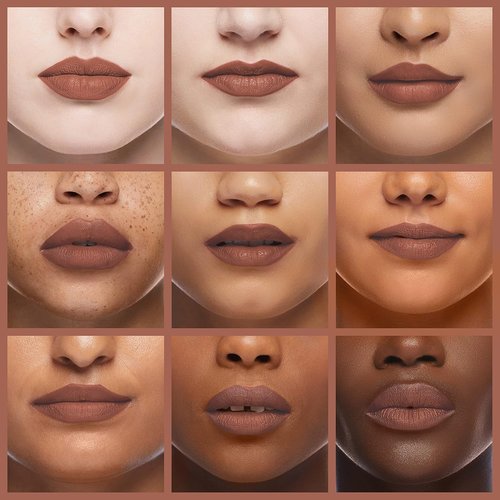 Palladio Lip Stain - Hydrating Waterproof Formula for Long-Lasting Matte Color | Mocha Cream