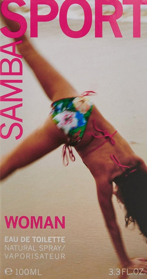 Perfumer's Workshop Samba Sport | Women's 3.4 Oz EDT Spray - Energizing Fragrance for Daily Wear