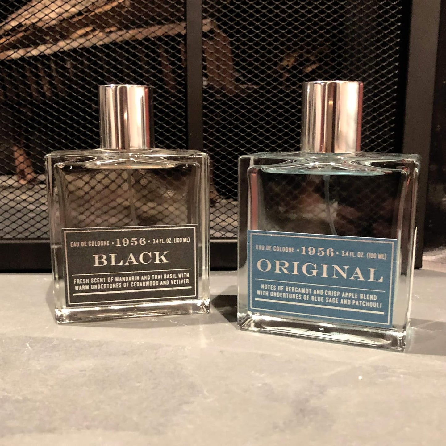 Tru Fragrance Men's Cologne Spray - 1956 Collection, Black, 3.4 oz (100 ml) | Long-Lasting Scent