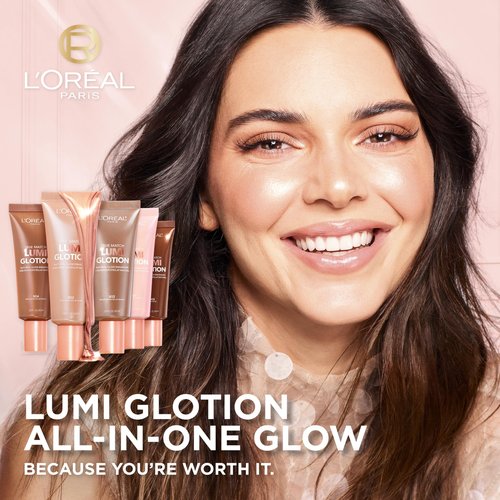 L’Oréal Paris True Match Lumi Glotion Medium and Deep Bundle, Highlighter and Bronzer For Radiant Glow, Pack of 2