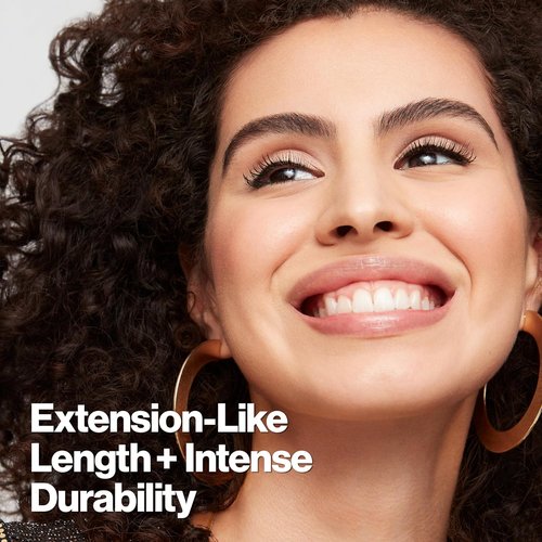 Revlon ColorStay Xtensionnaire Mascara & Lash Serum - Lengthening, Smudge-Proof, 203 Black Brown