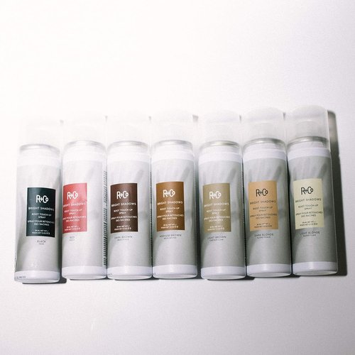 R+Co Bright Shadows Root Touch-Up Spray - Instant Coverage for Gray Roots | 1.5 Oz