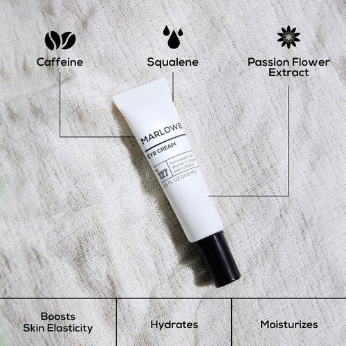 Marlowe. No. 127 Men's Eye Cream - Vitamin C & Caffeine for Puffiness, Wrinkles & Dark Circles | 0.5 FL Oz