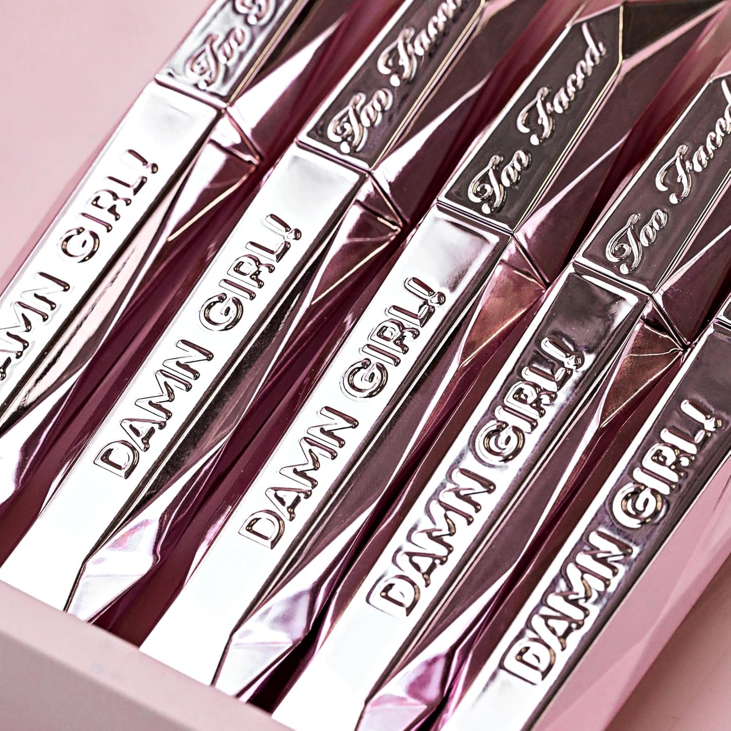 Too Faced Damn Girl 24-Hour Mascara | Volumizing, Lengthening + Curling for Smudge-Resistant Lashes, 0.44 Fl Oz