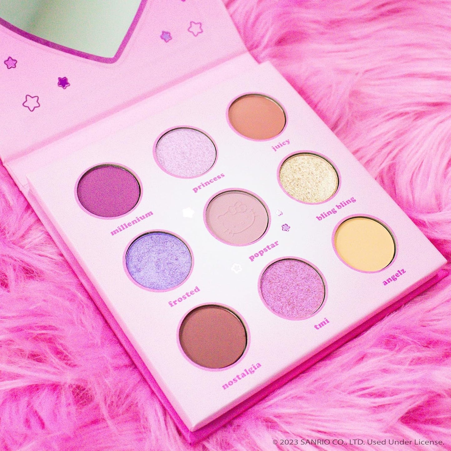 The Crème Shop Hello Kitty Eyeshadow Palette - Y2K Angel Baby Design | Pink Color