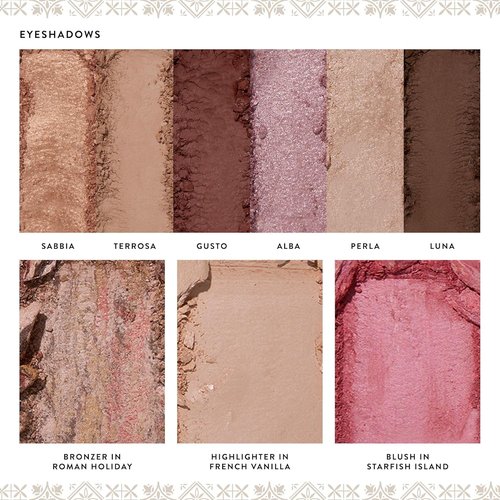 Laura Geller New York Baked Palette - Tuscan Dreams - Full Size with Bronzer, Blush, Highlighter & 6 Eyeshadows - Travel-Friendly