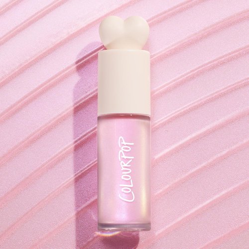 ColourPop Hi-Lite Dewy Liquid Highlighter - Ultra-Reflective Illuminator for Glowy Summer Makeup - Pink Pony (0.38 oz)