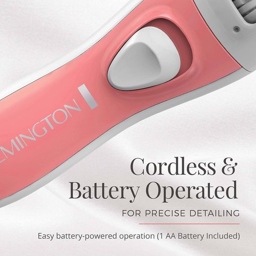 Remington Facial Epilator - Smooth and Silky Hair Removal for All Skin Types | EP1050CDN