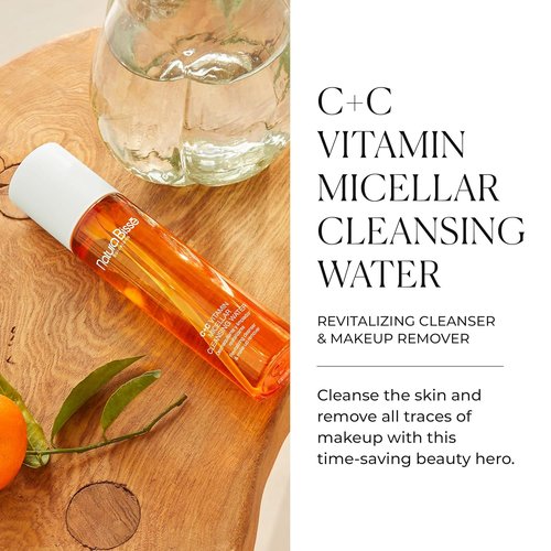 Natura Bissé C+C Vitamin Micellar Cleansing Water - Revitalizing Makeup Remover & Hydrating Cleanser, 7 Oz