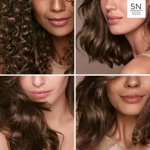 L’Oreal Paris Excellence Hair Color - Ammonia-Free Gray Coverage, 5N Natural Brown, 1 Kit