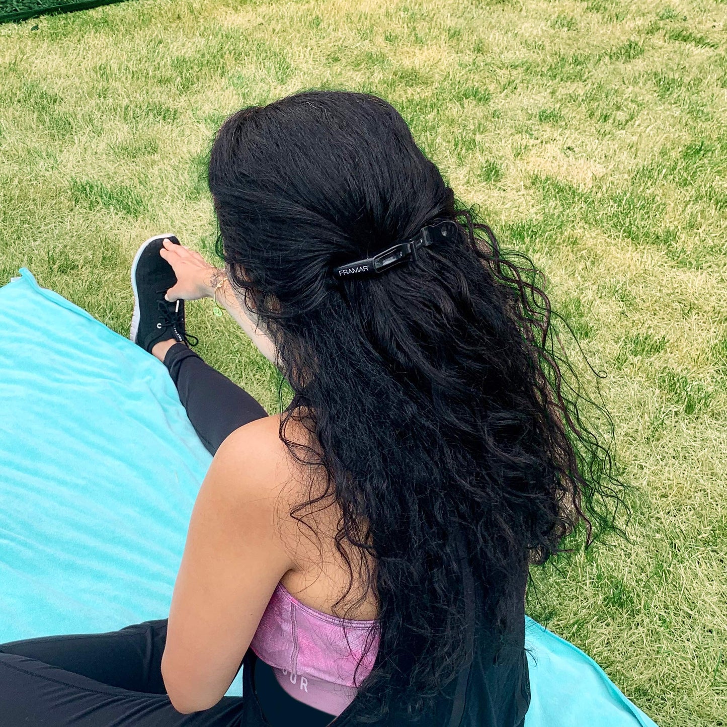 FRAMAR Black Hair Clips 10 pcs, Hair Clips For Women, Premium Hair Clip, Alligator Hair Clips for Styling Women, Alligator Clips for Hair, Pince a Cheveux, Hair Accessories, No Crease Hair Clips.