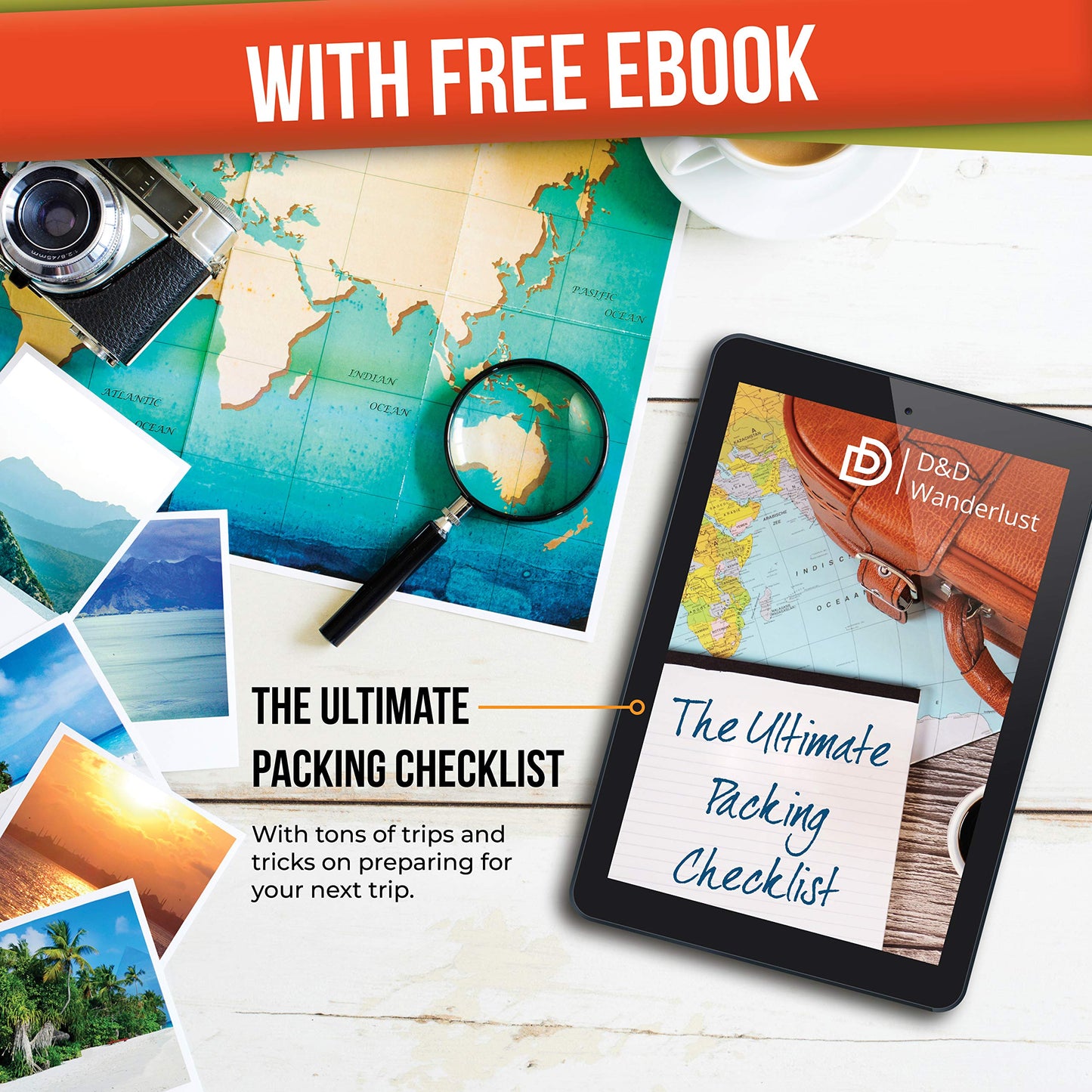 D&D Hanging Travel Toiletry Bag for Men and Women – Cosmetics, Makeup and Toiletries Organizer Kit with 10 Compartments, YKK Zippers, XXL Metal Swivel Hook, Water-Resistant Nylon