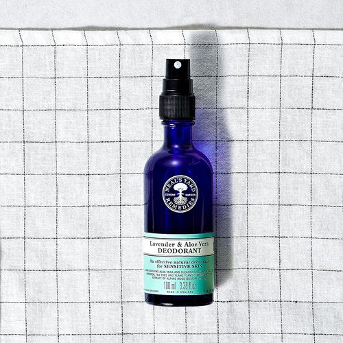 Neal's Yard Lavender & Aloe Spray Deodorant - Aluminum-Free, Cruelty-Free, 100mL for All Skin Types