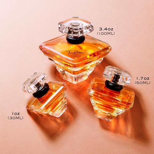 Lancôme Trésor Eau de Parfum - Elegant Long-Lasting Fragrance with Rose, Lilac & Peach Notes - Romantic Women's Perfume