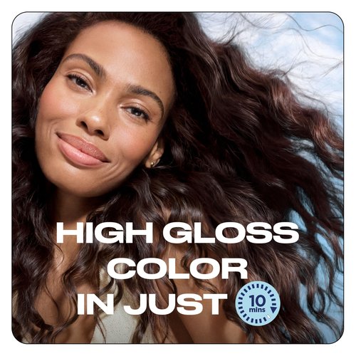 Clairol Nice'N Easy 10 Permanent Hair Dye, 3 Darkest Brown Hair Color, Pack of 1