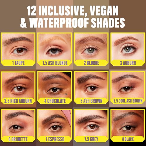 NYX PROFESSIONAL MAKEUP Micro Brow Pencil - Precise Eyebrow Definition in Espresso Shade