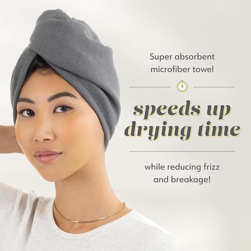 Drybar Dry Martini Microfiber Hair Wrap - Quick-Dry, Lightweight, Perfect for All Hair Types