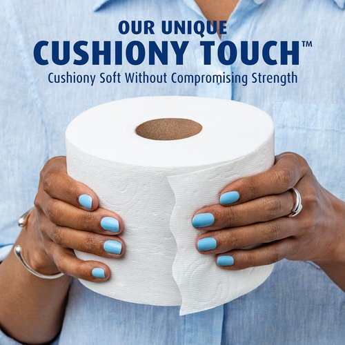 Charmin Ultra Soft Toilet Paper - Cushiony Touch, 24 Family Mega Rolls, White - 123 Regular Rolls