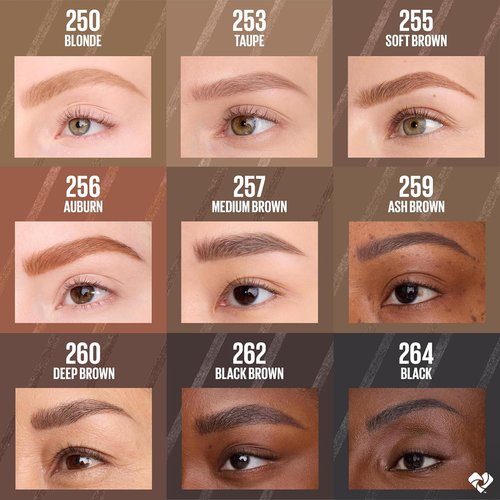 Maybelline Express Brow Ultra Slim Eyebrow Pencil - Precision Tip & Spoolie for Defined Brows, Blonde