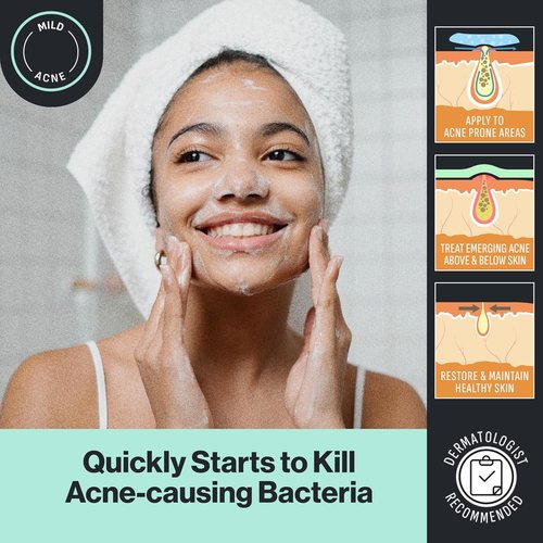 Oxy | Sensitive Skin Acne Cleanser - Gentle Formula for Clear Skin | 6 oz
