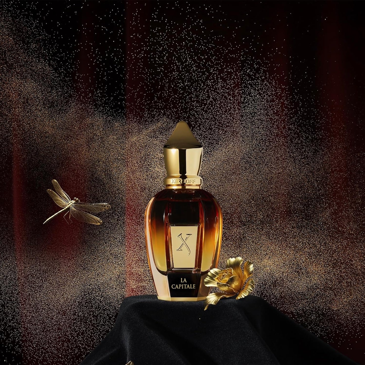 Xerjoff La Capitale Parfum - 50ml Gourmand Amber Unisex Perfume with Strawberry, Leather & Vanilla