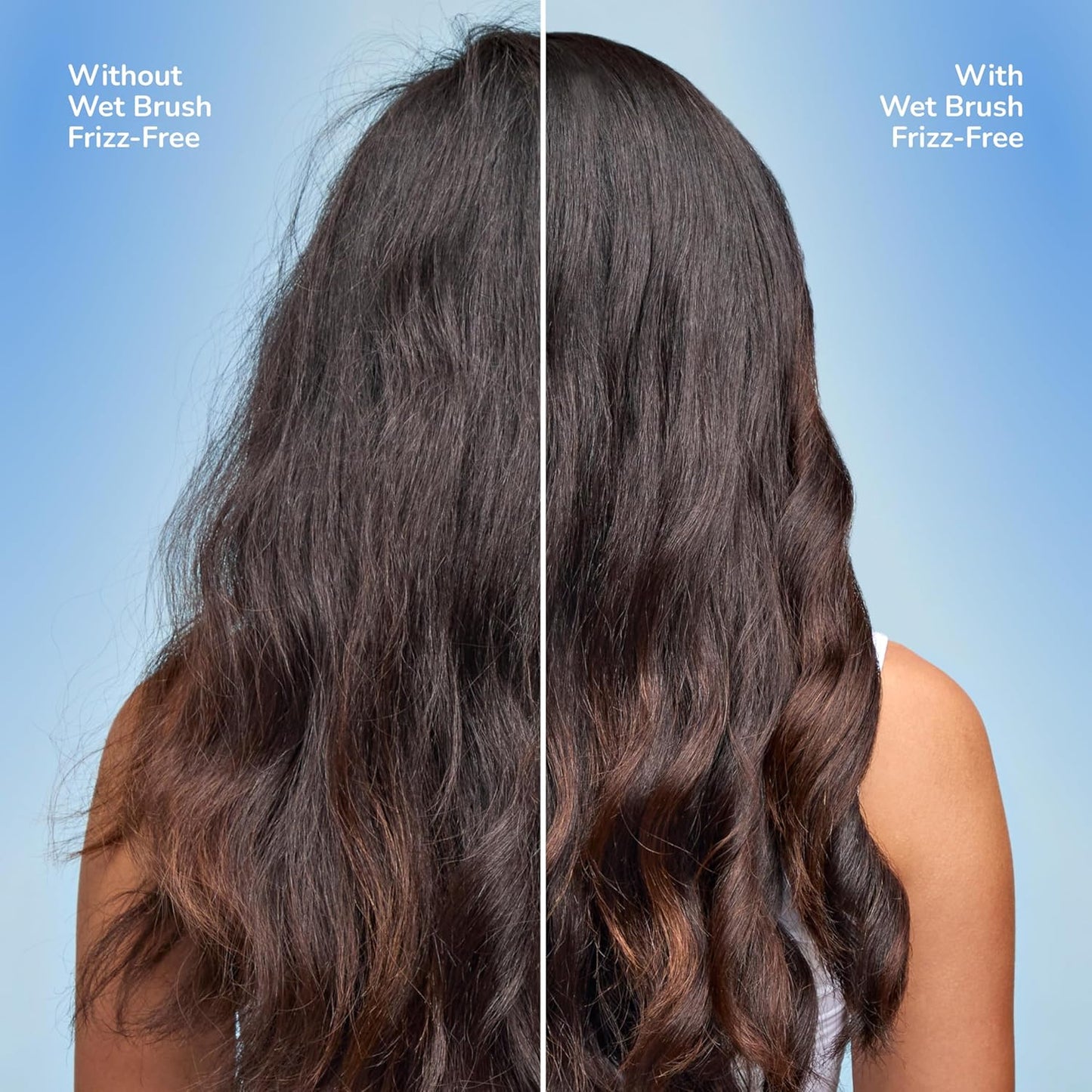 Wet Brush Frizz-Free Detangler Brush - Ionic Technology for Smooth, Frizz Control | Pink, Ideal for All Hair Types