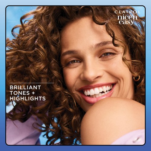 Clairol Nice'n Easy Permanent Hair Dye, 6A Light Ash Brown Hair Color, Pack of 1 - Packaging May Vary