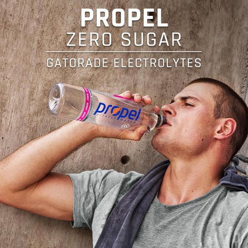 Propel Kiwi Strawberry Sports Drink - Zero Calorie Hydration with Electrolytes & Vitamins C&E | 16.9 Fl Oz (12 Count)