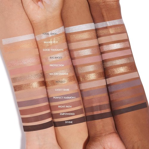 ColourPop 11:11 Eyeshadow Palette - High-Pigment Warm Nude Makeup with Matte & Glitter Finishes (0.46 oz)