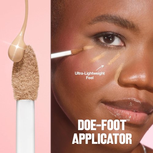 Revlon Glimmer Brightening Concealer - Liquid Under Eye Makeup with Caffeine & Vitamin C | 0.3 fl oz