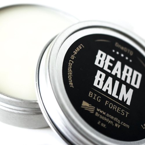 Big Forest Beard Balm - Premium Organic Beard Butter for Men - 2 OZ | Light Hold for All Styles