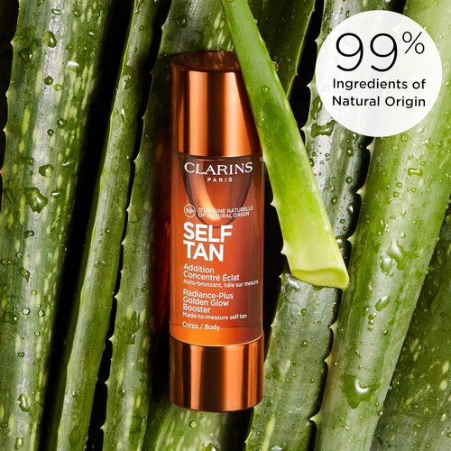 Clarins Self Tanning Body Booster - Natural, Streak-Free Tanning Drops to Mix with Moisturizer | 1 Oz
