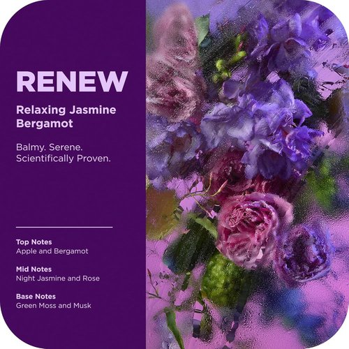 OLLY Renew Body Wash - Nourishing Vitamin D & Retinol Cleanser for Skin Repair | Jasmine Bergamot, 17oz