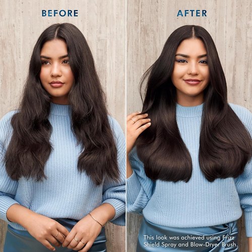 Moroccanoil 4-in-1 Blow-Dryer Brush - Effortless Styling Tool for Smooth, Shiny Hair