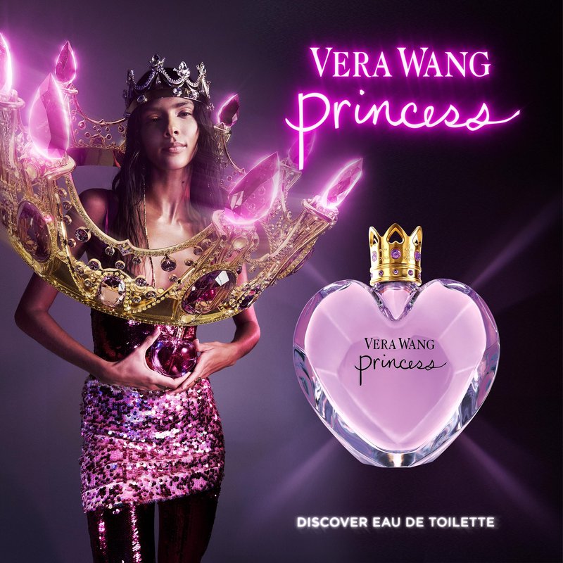 Vera Wang Princess by Vera Wang, Eau De Toilette Perfume for Women, 3.4 Fl Ounce