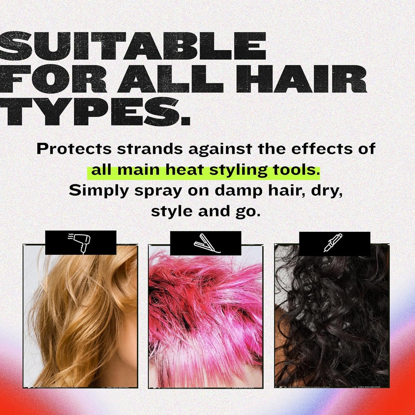 TIGI Bed Head Some Like It Hot Heat Styling Spray - Anti-Humidity Shield, Frizz Control | 3.38 fl oz