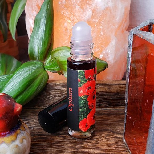 Opium Perfume for Women - Sensual Oriental Roll-On Oil with Woods, Spices & Florals