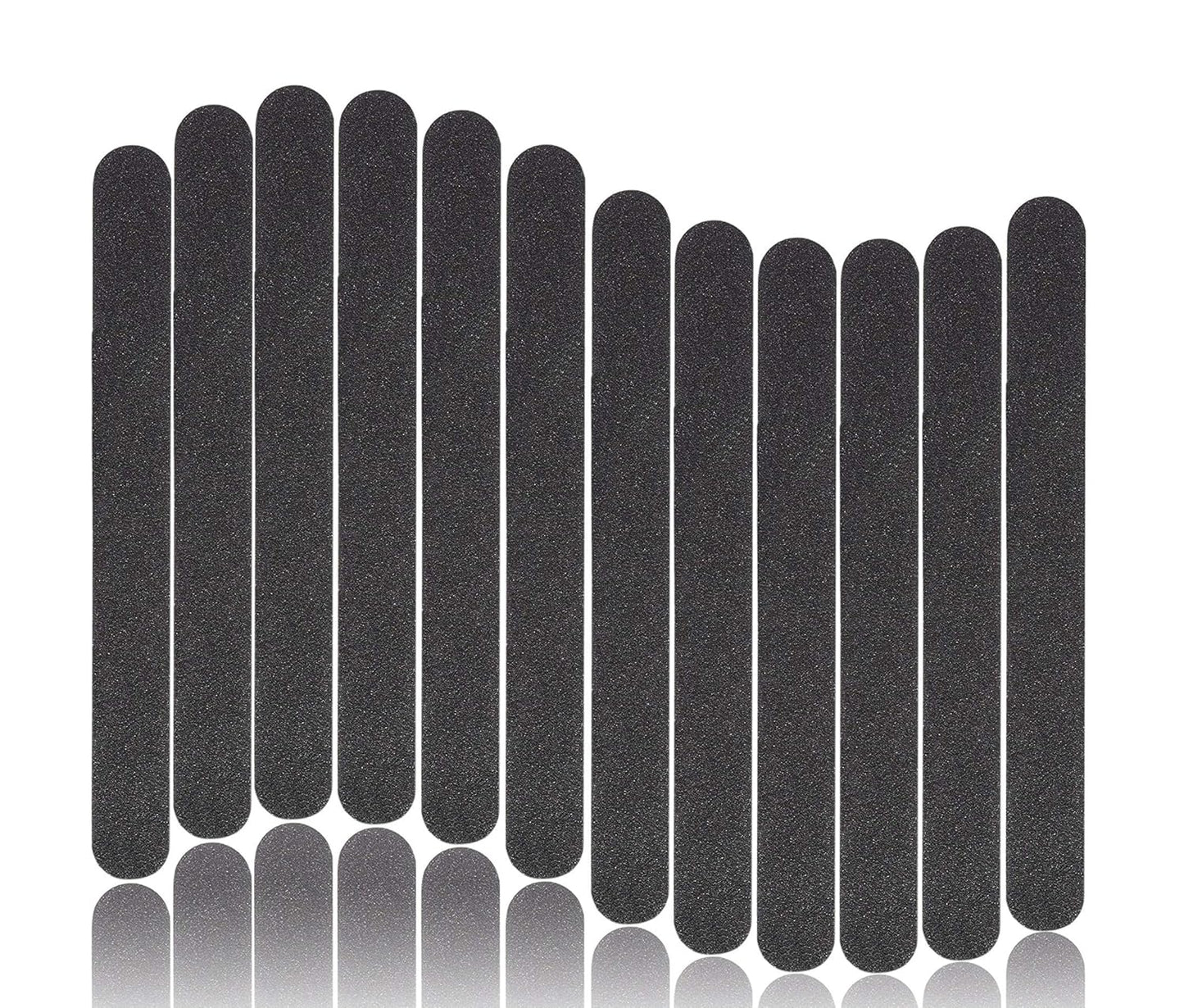 Skiennix Nail File - 43ct 100/180 Grit Emery Boards for Acrylic & Natural Fingernails