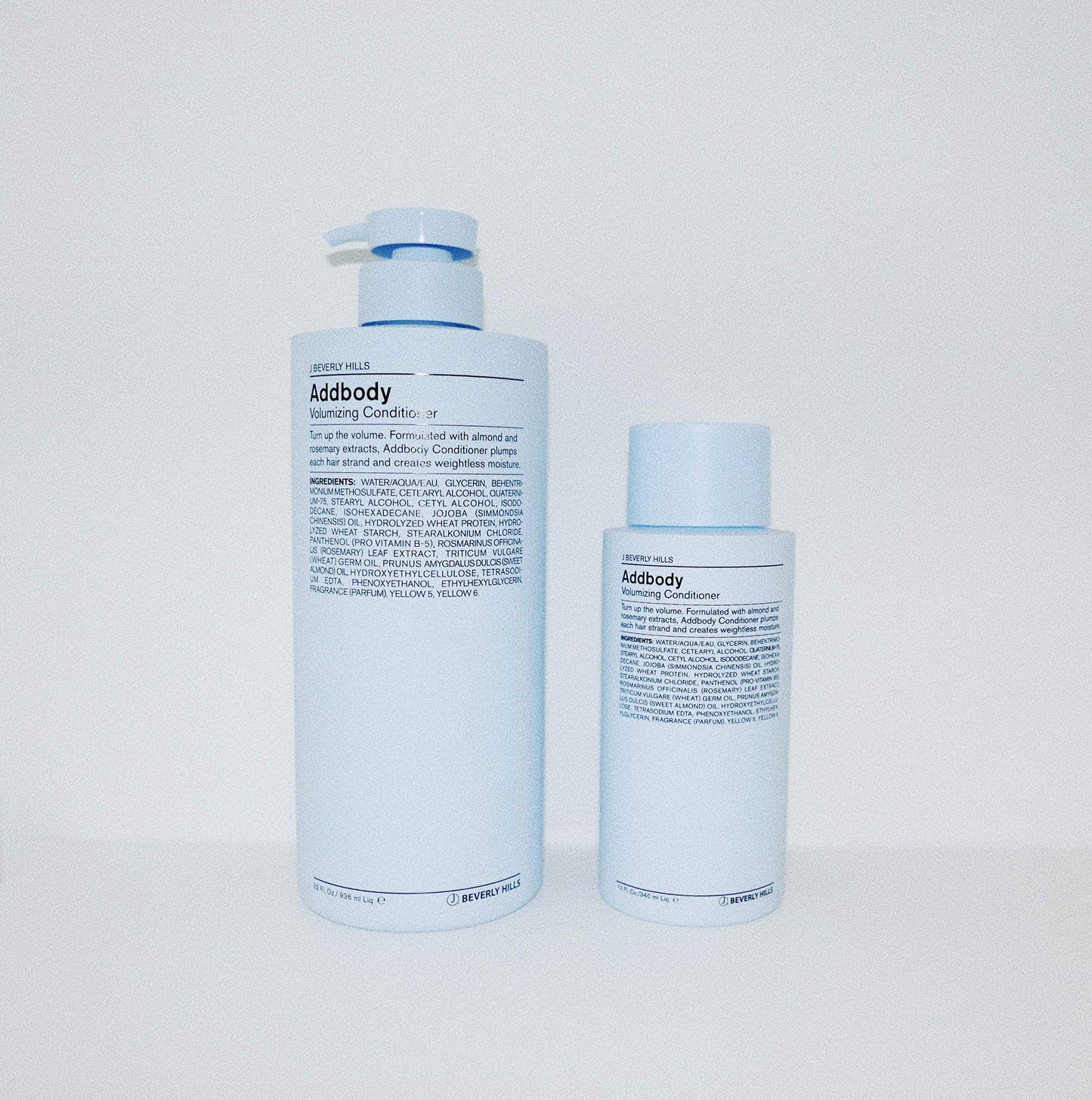 J Beverly Hills Blue Addbody Volumizing Conditioner with Rosemary Oil for Hair Growth, 3 Oz