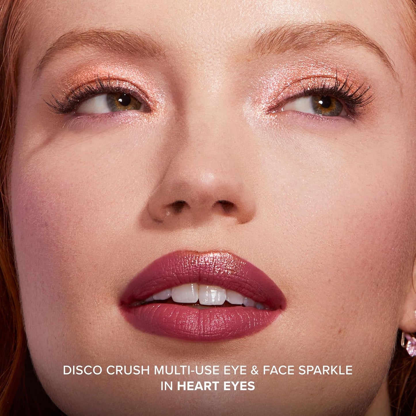 Too Faced Disco Crush Glitter - High Shine Multi-Use Eye & Face Sparkle | Creamy Iridescent Multichrome, 0.05 Oz