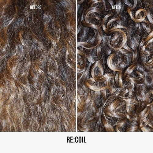 AG Care Re:Coil Curl Activator - Ultra-Nourishing Curl Cream with Keratin Amino Acids, 6 Fl Oz