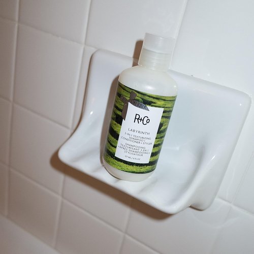R+Co Labyrinth 3-in-1 Texturizing Shampoo, Conditioner & Styler – Cleanses, Adds Texture, Volume & Hydration – Builds Touchable, Piecey Volume for All Hair Types – Vegan & Cruelty-Free