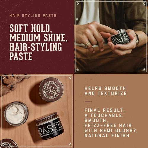 18.21 Man Made Men's Grooming Gift Set - Essential Care Products for a Polished Look