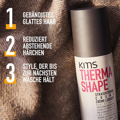 KMS Thermashape Straightening Blow Dry Crème - 5 Oz | Smooth, Frizz-Free Styling
