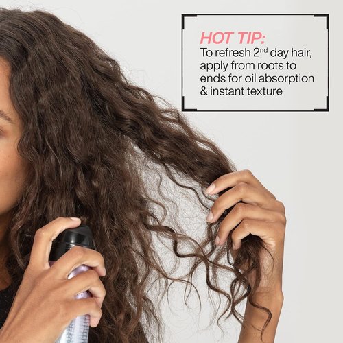 Redken Dry Texture Hairspray - Lightweight Volumizing Spray for All Hair Types | Airy, Beachy Texture, Medium Hold