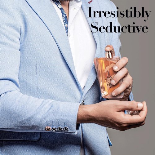 NovoGlow 1 Billion Eau De Toilette Spray - Casual Daily Cologne for Men | 3.4 Oz Bottle - Perfect Gift for Any Occasion
