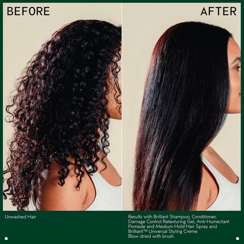 Aveda Brilliant Universal Styling Crème - Defines Texture & Adds Shine | For Medium to Thick Curly Hair | 5 Fl Oz