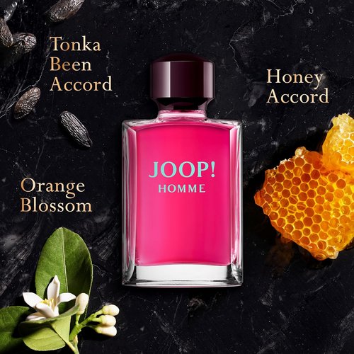 Joop! Homme Eau de Toilette - Ambery Men's Cologne with Cinnamon, Jasmine & Vanilla - Long Lasting Luxury Fragrance