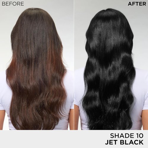 L’Oreal Paris Feria Hair Color - High Intensity Permanent Dye for 3X Highlights | 10 Jet Black